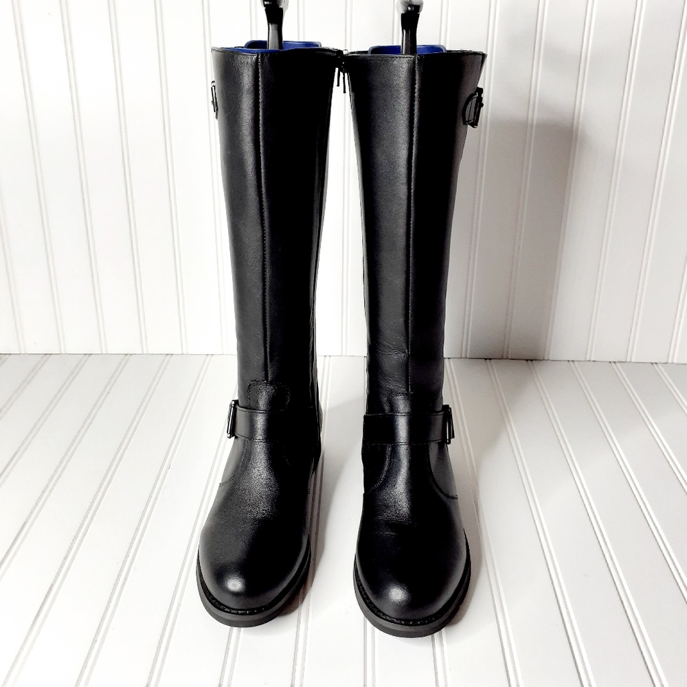 NEW David Tate Alpine Knee High Black Boot - Picture 3 of 12